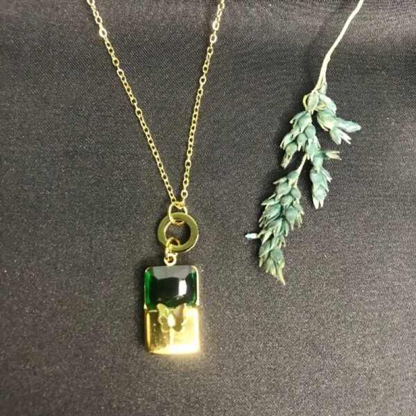 Green Neck Butterfly Chain