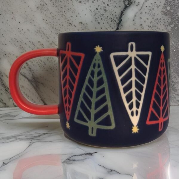 Navy Tree Mug